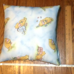 Small Decorative Cotton Pillow made with Classic Pooh - Best Friends - Special Friends fabric