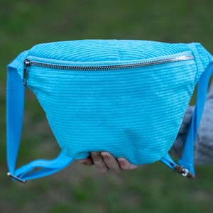 Women’s Waist Bag, Corduroy Belt Bag, Casual Hip Bag, Hands-Free Bag, Boho Fanny Pack, Daily Use Waist Bag, Crossbody Waist Pack, Women Bag