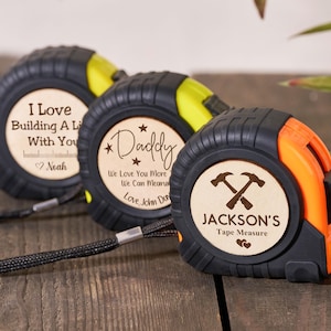 No One Measures Up Personalized Tape Measure Gift for Dad,Custom Tape Measure Birthday Gift for Dad,Grandpa Gift,Father&#39;s Day Gifts For Him