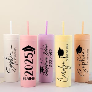 Personalised Graduation Gift,Graduation Tumbler,Graduation Cup,College Grad Gift,2025 Grad,Class of 2025,Seniors 2025,College Graduation