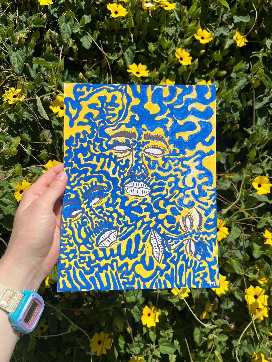 Static Print Static Art Print, 7.75” X 10.25” Matte - Etsy