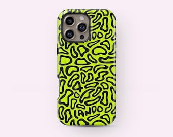 Lando Norris 2025 New Pattern Black and Yellow Phone Case: iPhone & Samsung Galaxy.