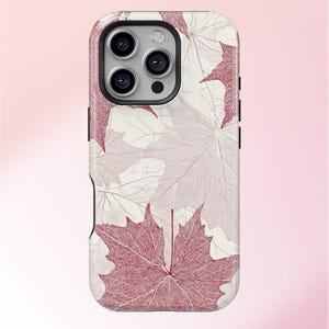 Ahornblatt-Handyhülle | Herbstlaub | Hülle für iPhone 16 15 14 13 12 11 Plus Pro Max Case - Samsung Galaxy S 24 S 23 S 22 Ultra Phone Case