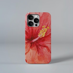 Tropical hibiscus flower Phone Case,Summer Girl Phone Case For iPhone 16 15 14 13 12 Plus Pro Max MagSafe Case -Samsung S25 S24 S23 S22Ultra
