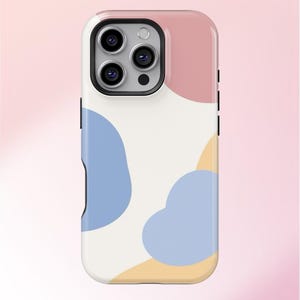 Modern abstract telefoonhoesje | Lijntekeningen | Cover voor iPhone 16 15 14 13 12 11 Plus Pro Max Case - Samsung Galaxy S24 S23 S22 Ultra-telefoonhoesje