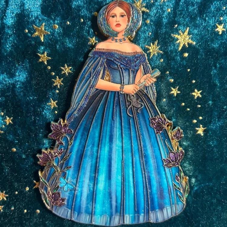 Elizabeth Blue Dress - Etsy