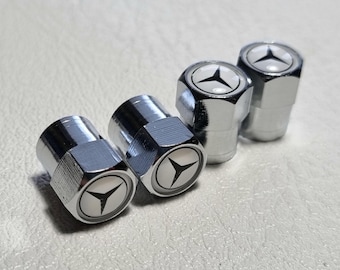 Tire Valve Caps 4pcs with Logo Stem Air Cap Car Accessories