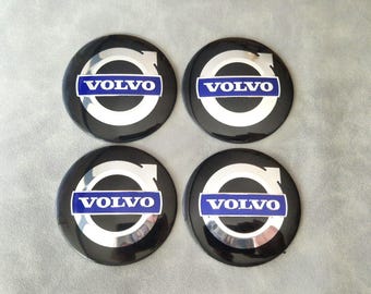 Volvo Wheel Center Stickers 56mm Hub Cap Emblem Decal Car Accessories
