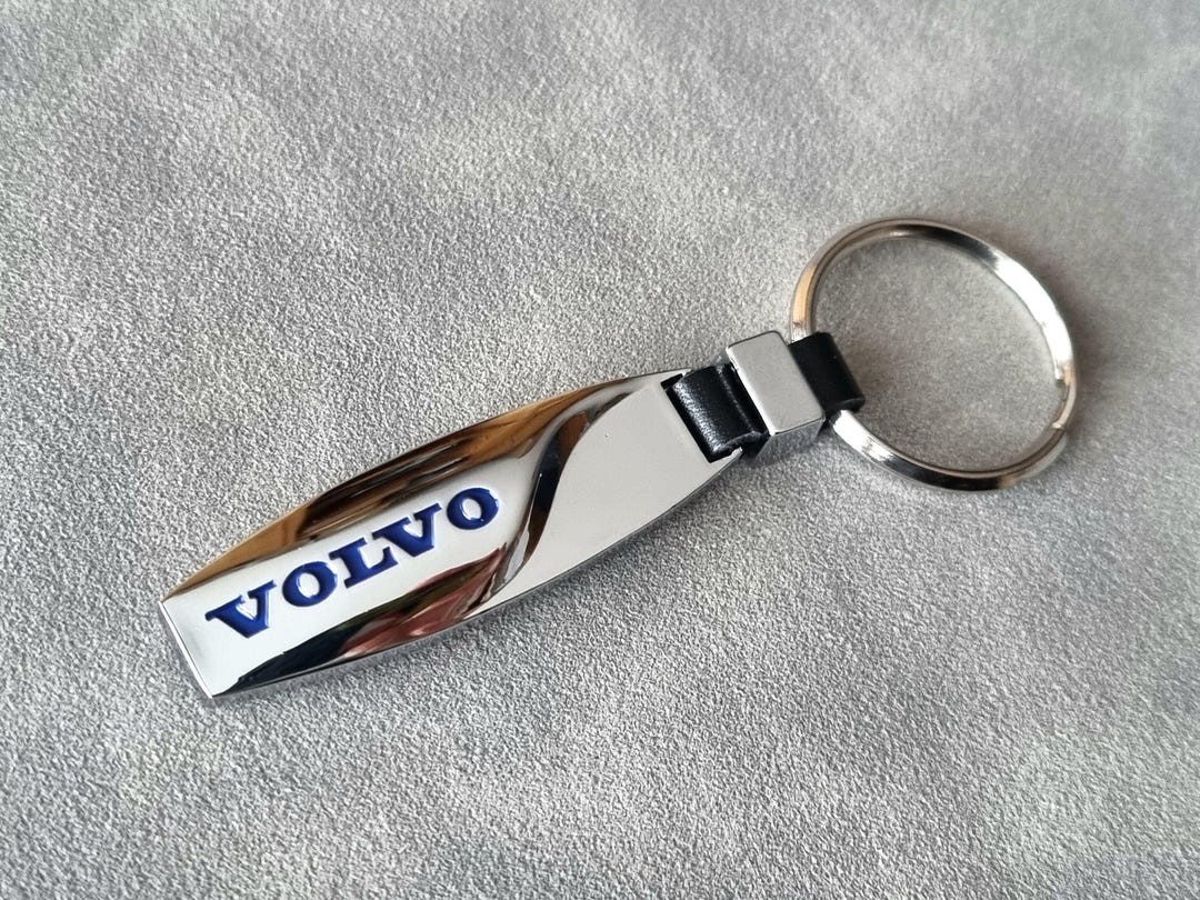 Volvo Keychain Logo Metal Keyring S60 S80 V70 Xc60 Xc90 Car Accessories ...
