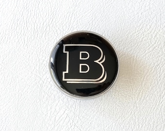 Brabus Bonnet Badge Logo 57mm Front Hood Emblem Mercedes Benz Car Accessories