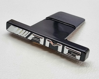 Amg Gt Panamericana Grill Badge Logo Front Grille Emblem Sticker Mercedes Car Accessories