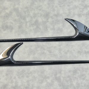 Wing Side Emblem Sticker Black Car Accessories