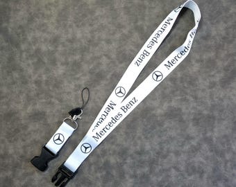 Neck Lanyard Keychain Strap Logo Car Accessories Gift For Men Birthday Christmas
