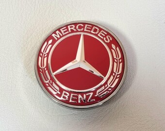 44mm Emblem Front Abzeichen Motorhaube Logo Für Mercedes-Benz