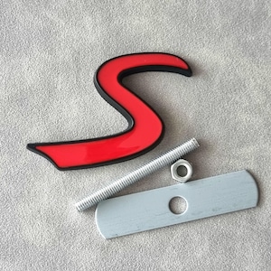 Cooper S Grille Badge Logo Front Grill Emblem Car Accessories