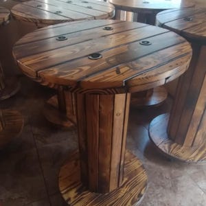 Rustic Bar Table Handmade Wooden Pub Table Set  Farmhouse Decor