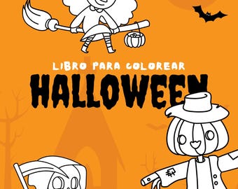 Halloween-Malbuch herunterladen