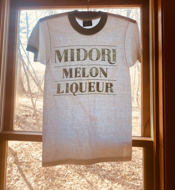 paper thin midori ringer tee, xs / small (472t)