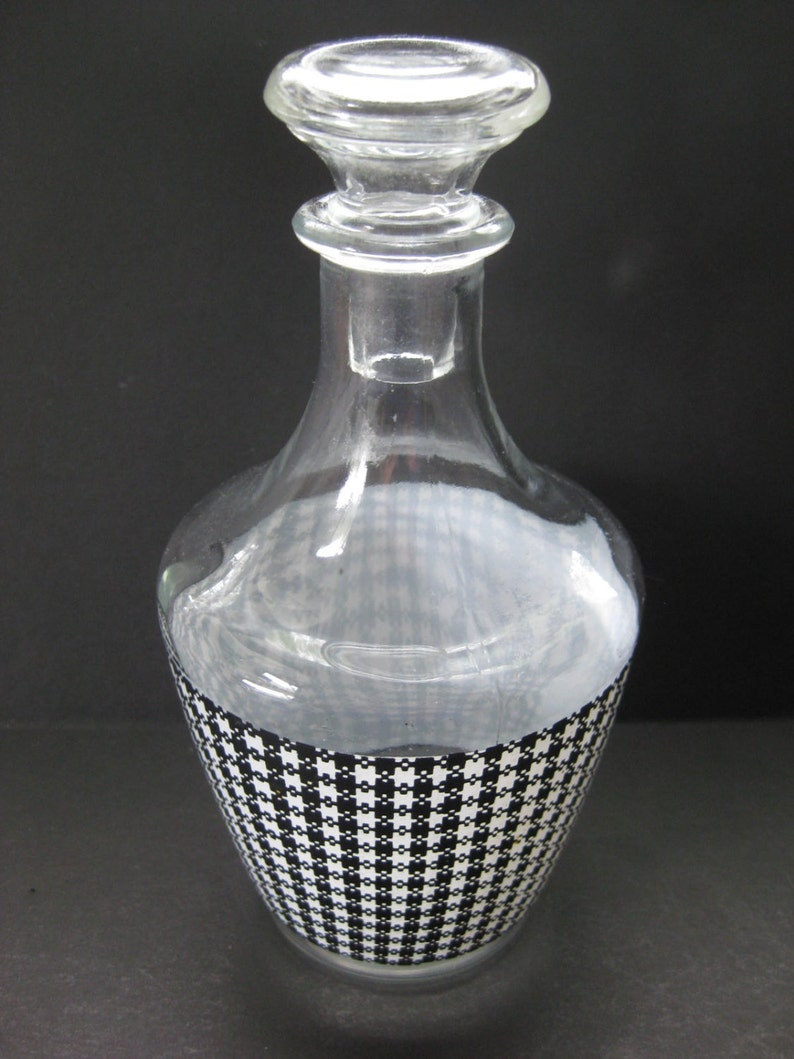 Vintage Decanter, cordial, bottle, liqueur, liquor, Made in France, 1960s, TheRetroLife zdjęcie 1