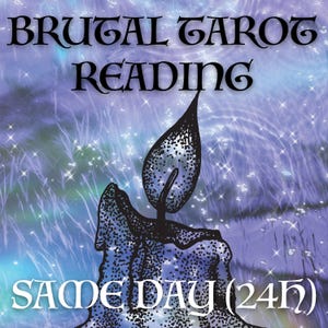 Lecture de tarot Lecture de tarot brutalement honnête Lecture de tarot Livraison le jour même sans revêtement en sucre, juste de la vraie perspicacité et de la vérité