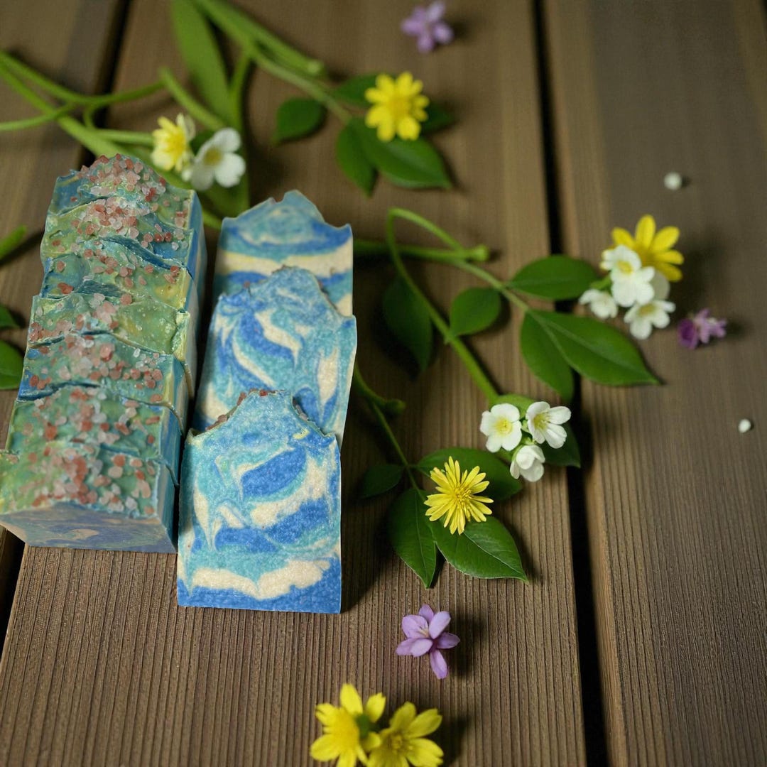 Handcrafted Himalayan Pink Salt Soap - Etsy