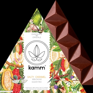 Artisan Dark Chocolate Bar, 85% Single-Origin Ecuador, Vegan Keto No Added Sugar, Award Winning, 7 Flavors, Gourmet Chocolate Gift