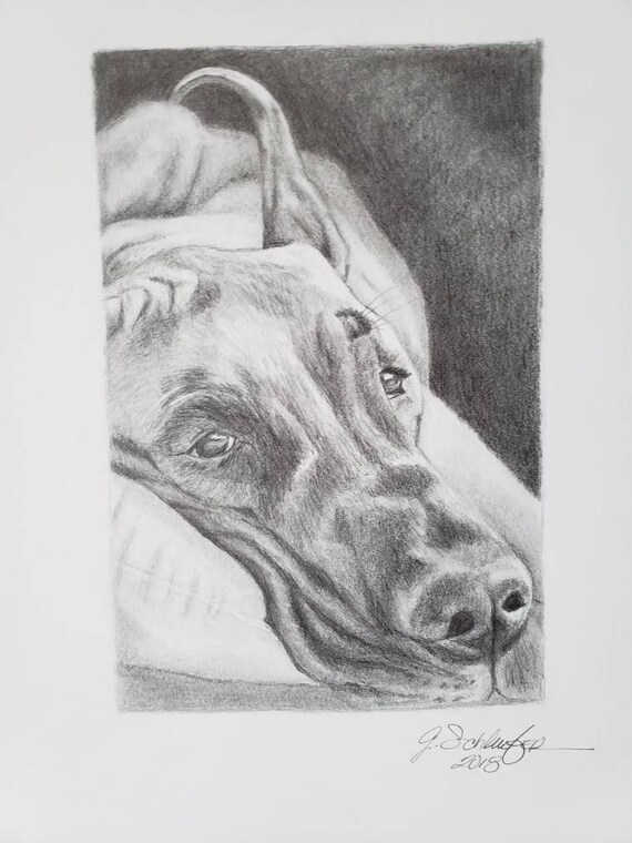 DACHSHUND AT THE BEACH 11 x 14 Dachshund Art Print by Artist DJR w//COA