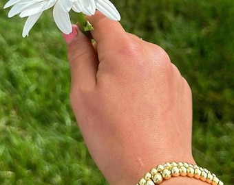 Gold Bracelet Set