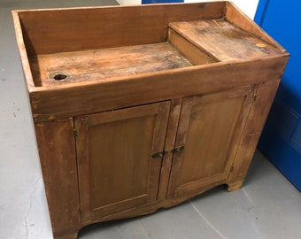 Primitive Dry Sink Etsy
