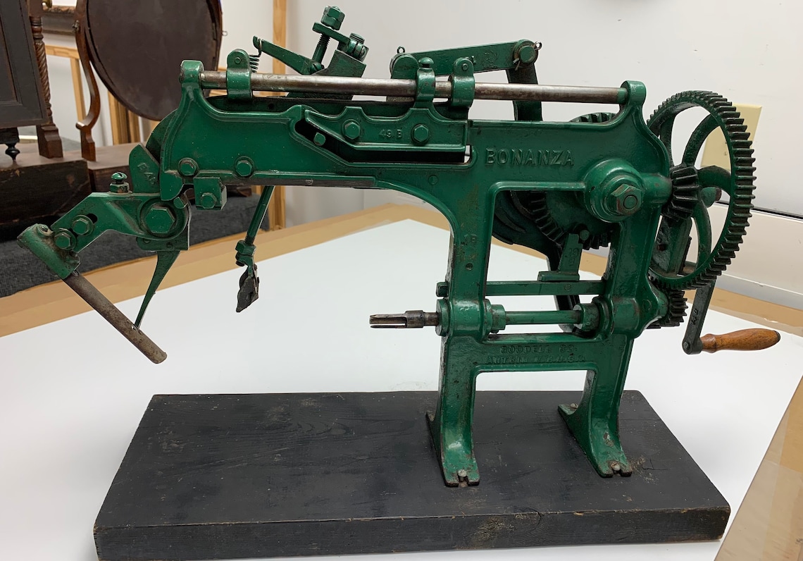 Antique 1891 Bonanza Commercial Apple Peeler Goodell Co Antrim Etsy