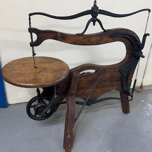 Antique table top jigsaw 27L12w25h shipping is not free