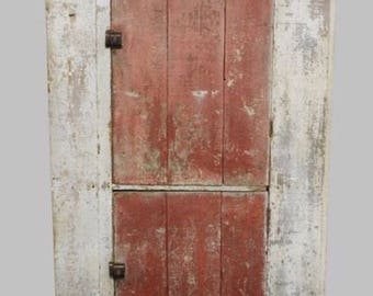 Primative Texas cabinet cupboard 39w13.5d74h shipping is not free