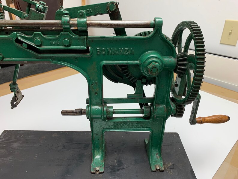 Antique 1891 Bonanza Commercial Apple Peeler Goodell Co Antrim Etsy