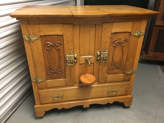 Oak ice chest discount