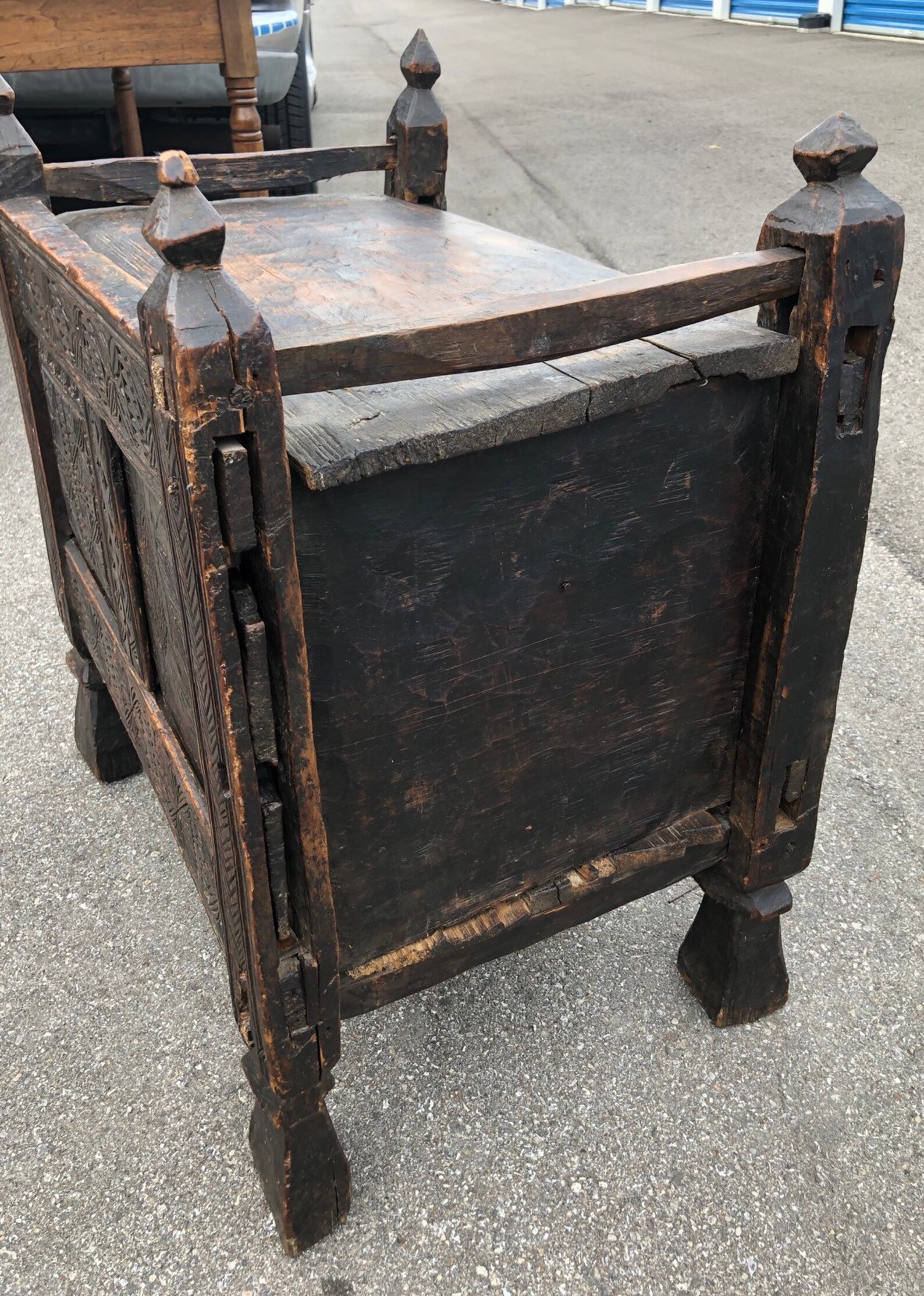 18th C. French Bread Safe Mortise and Tenon Sliding Etsy