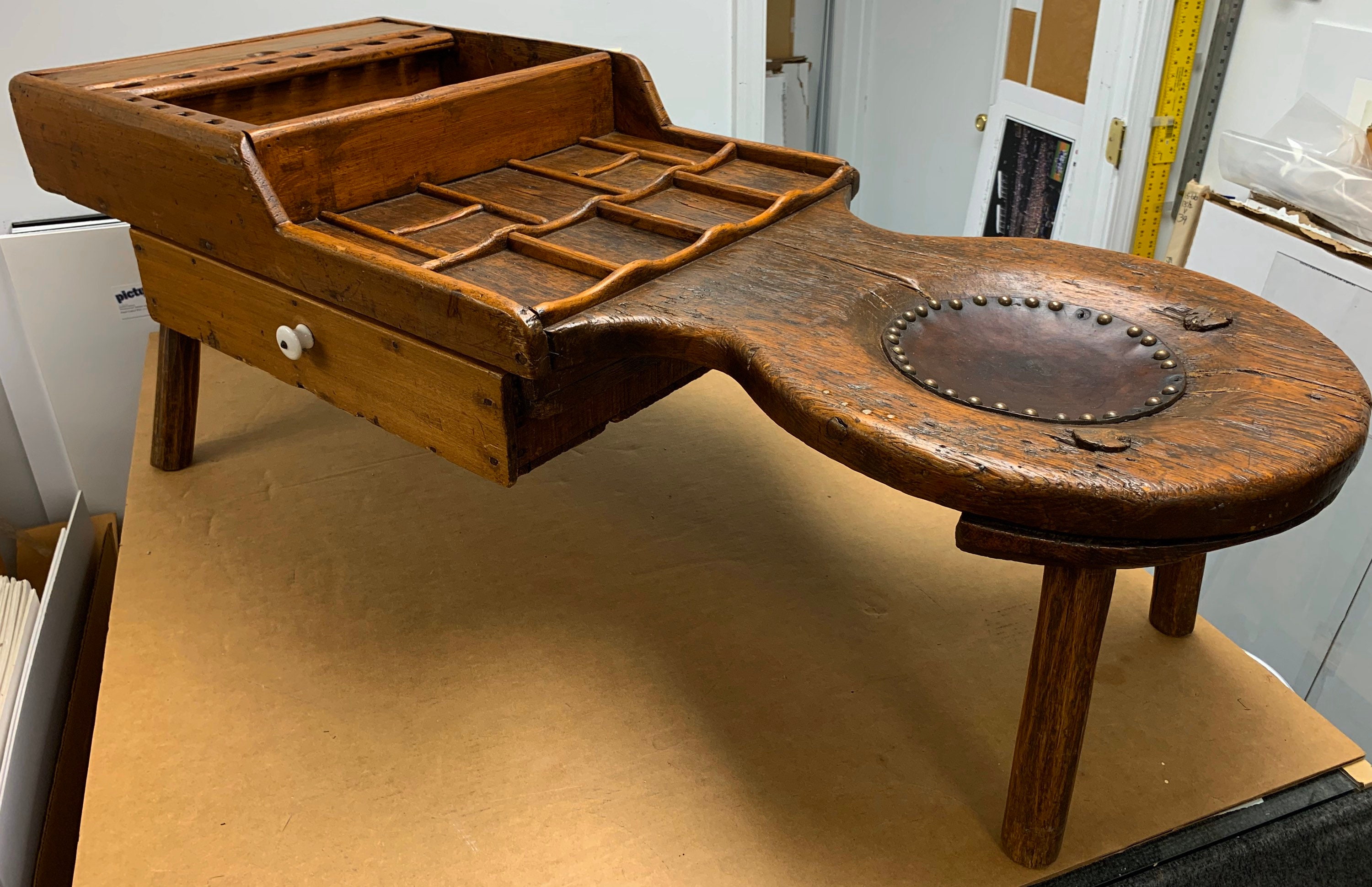 Primitive New York Cobblers Bench With Tools 51w20d13h16.5h Etsy