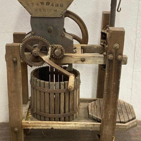 Antique Cider Press Etsy