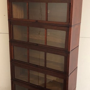 Impressive Antique Arts and crafts macey barrister bookcase 12d34.5w79.5h shipping is not free