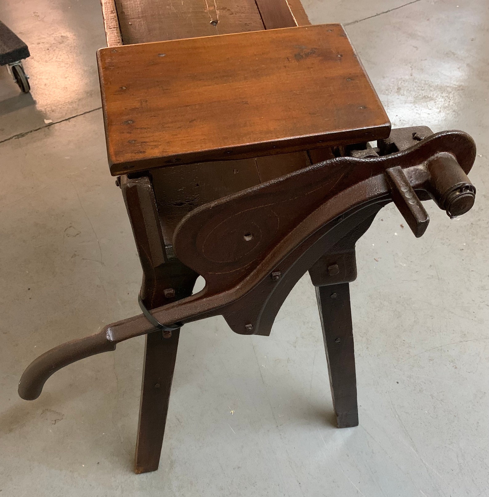 Primitive 19th C Wooster Ohio Corn Fodder Cutter 15d48w32h Etsy