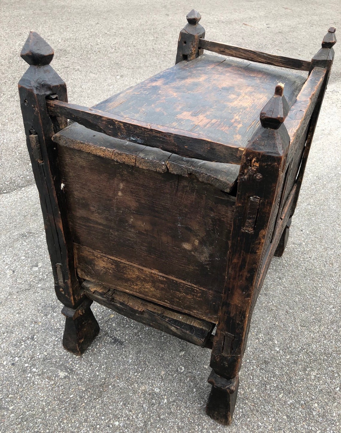 18th C. French Bread Safe Mortise and Tenon Sliding Etsy