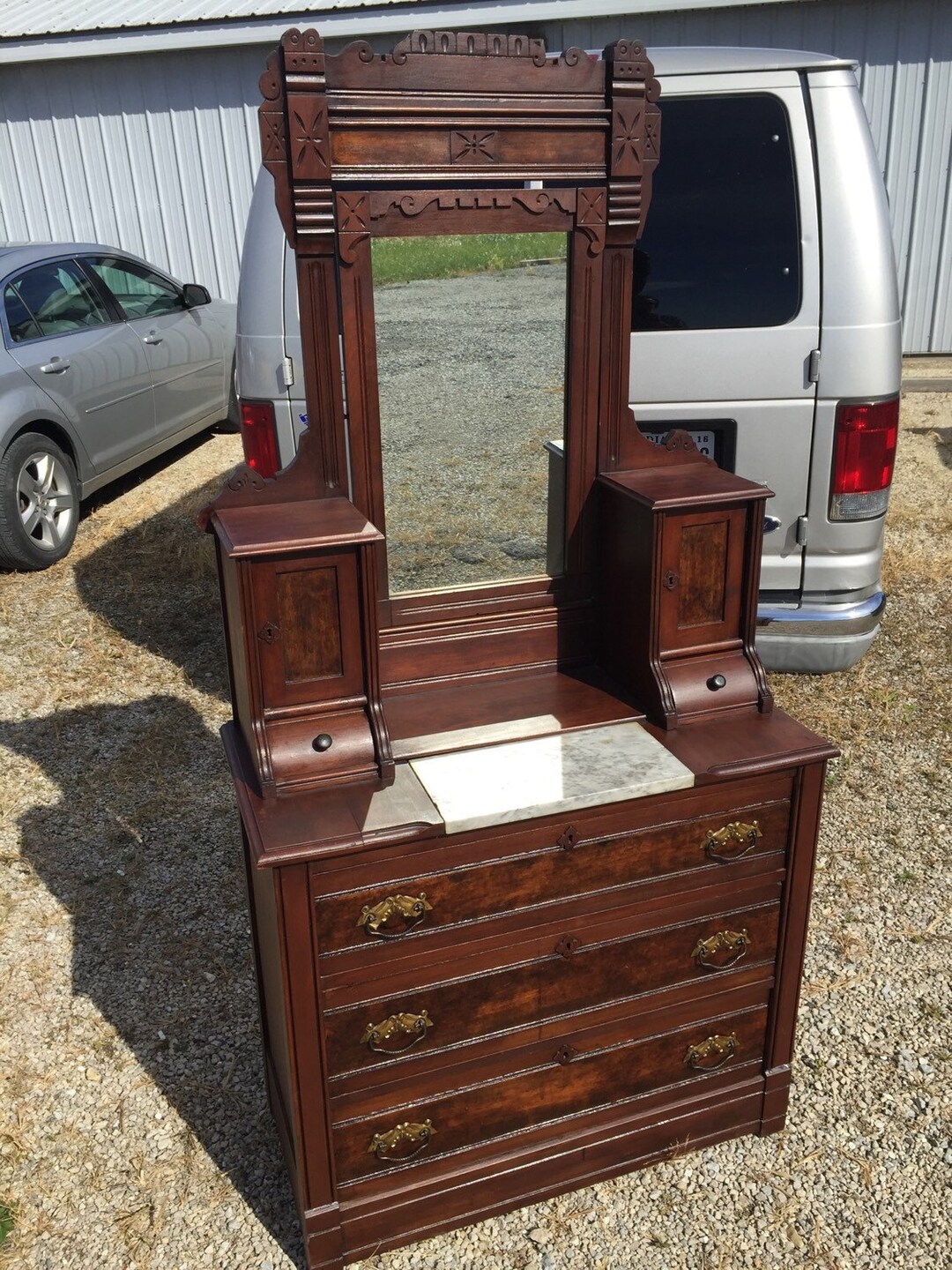 Eastlake Style 1870's Dresser (NS) 313 Eastlake Style 1870's Dresser (NS) 313