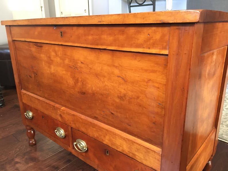 Antique Kentucky Cherry Sugar Chest 17d27h36w Shipping is Not Etsy