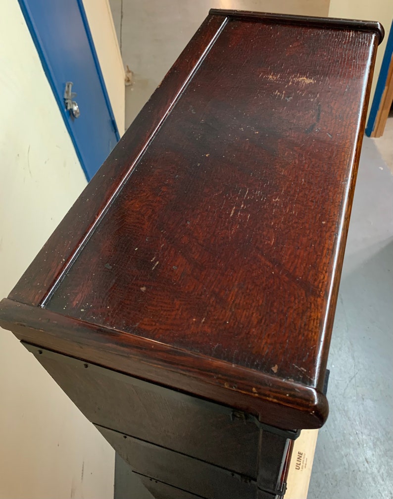 Antique Globe Wernicke Threequarter Size Oak 4 Section Etsy