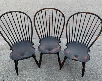 3  D R Dimes Windsor side chairs 21.5W18D18H38H Shipping is not free