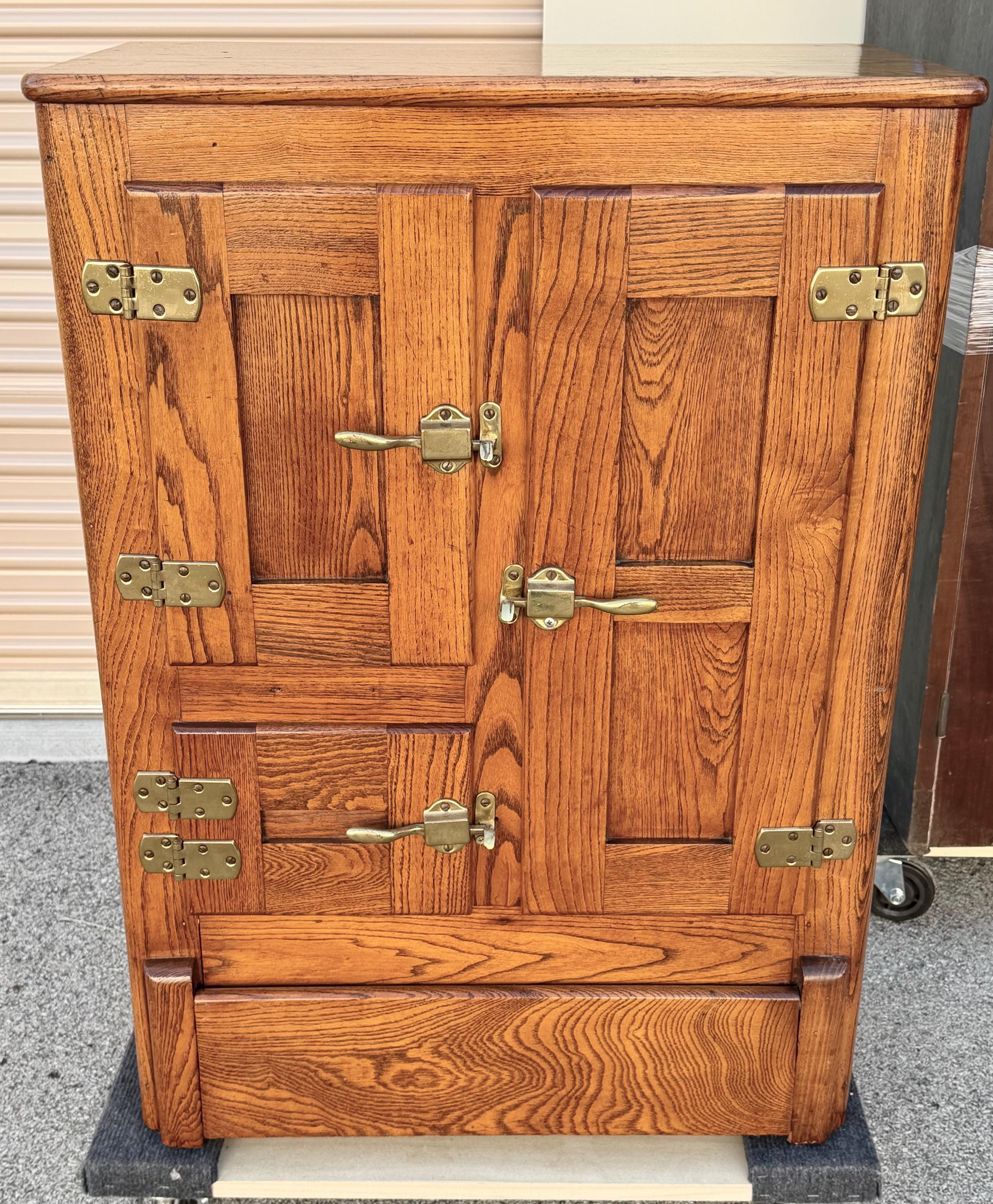 Antique Vintage Ice Box - Etsy