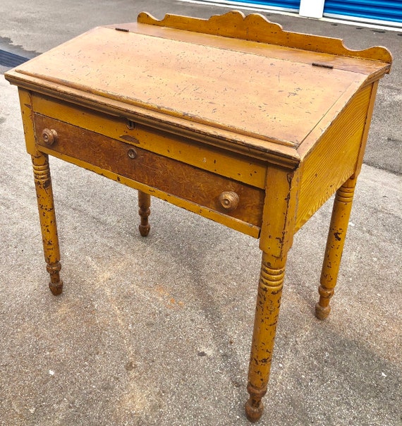 Antique on sale clerks desk