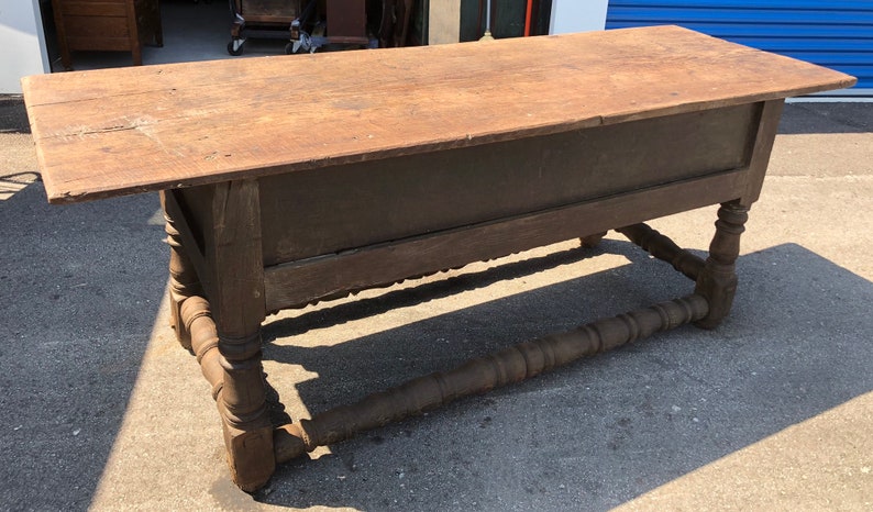 Spanish Baroque Colonial Carved Walnut Server Table 17th C | Etsy