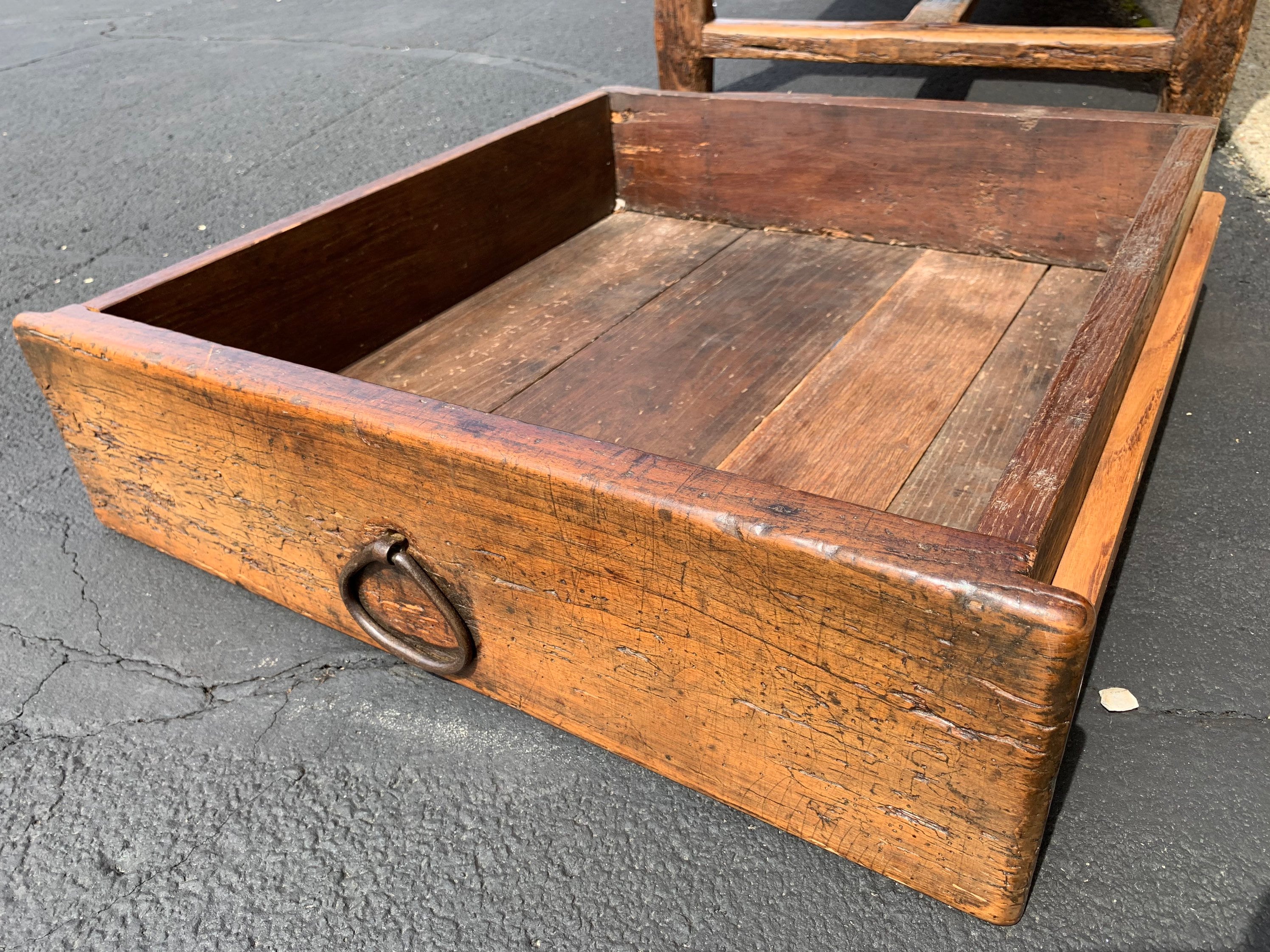 Antique French Harvest Farm Table 3 Drawers 34d89w22h30.5h Etsy