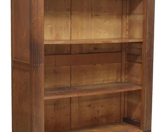 Antique Continental Bookcase in oak 69x48x17.25 shipping is not free