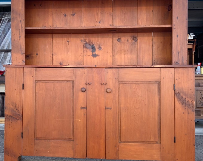 Beautiful Large Antique Pine Dresser - Etsy
